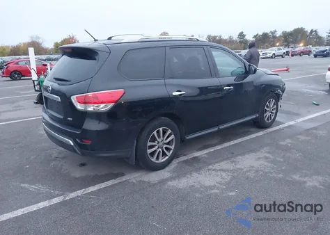 2015 Nissan Pathfinder S from USA, damaged, VIN 5N1AR2MMXFC689552